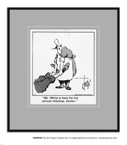 Mr. White is here for his annual checkup, doctor.