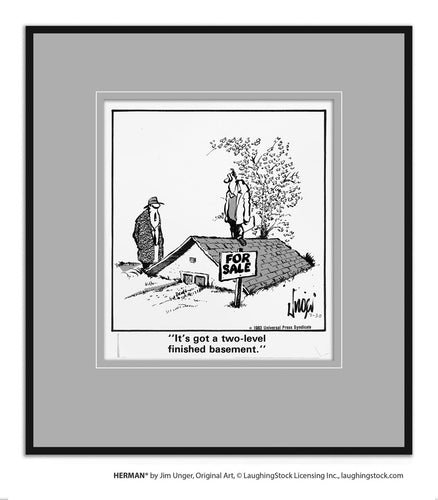 It’s got a two-level finished basement.