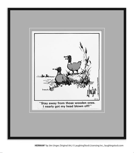 Stay away from those wooden ones. I nearly got my head blown off!