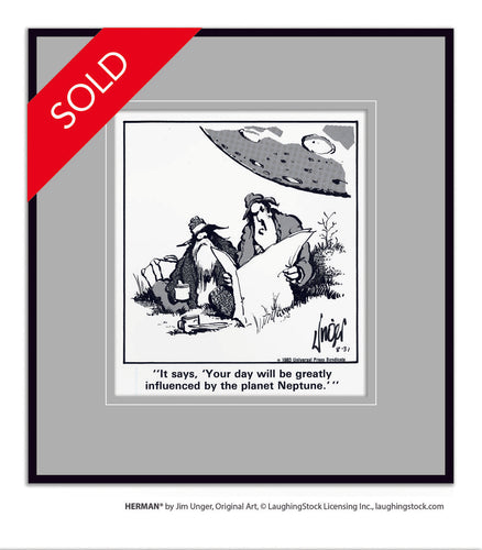 It says, ‘Your day will be greatly influenced by the planet Neptune.’