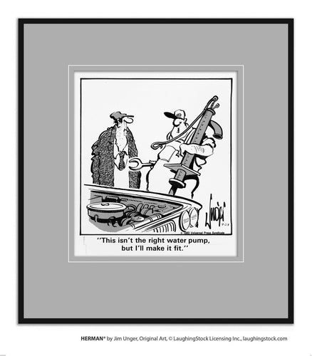 This isn’t the right water pump, but I’ll make it fit.