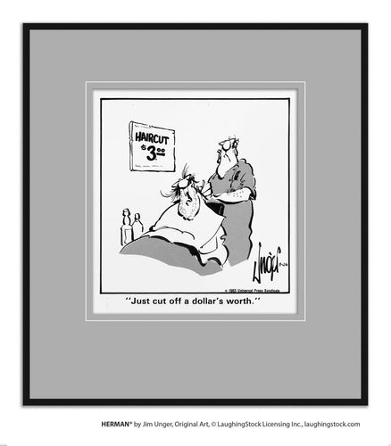 Just cut off a dollar’s worth.