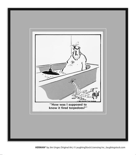 How was I supposed to know it fired torpedoes?