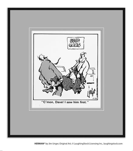 C’mon, Dave! I saw him first.