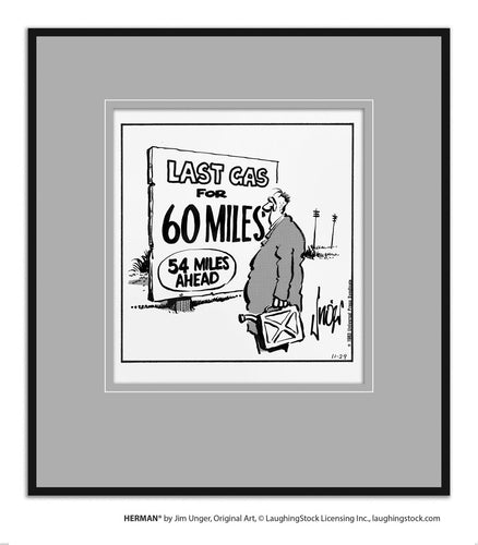 NO CAPTION, Last Gas 60 Miles