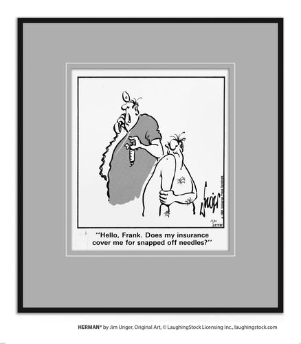 Hello Frank. Does my insurance cover me for snapped-off needles?