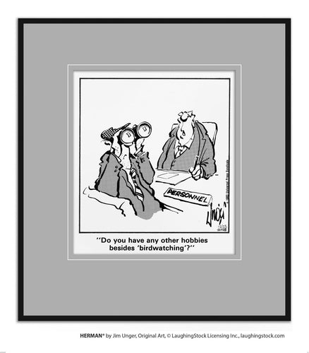 Do you have any other hobbies besides ‘birdwatching’?