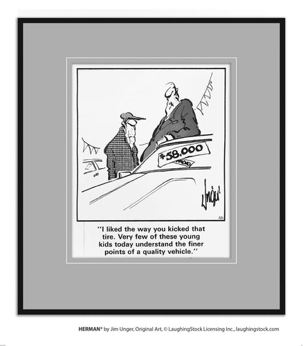 I liked the way you kicked that tire. Very few of these young kids today understand the finer points of a quality vehicle.