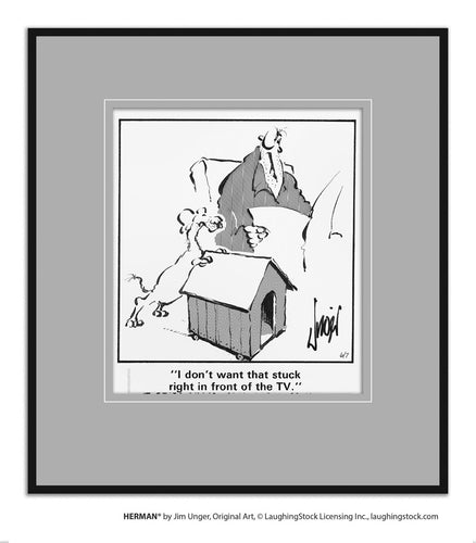 I don’t want that stuck right in front of the TV.