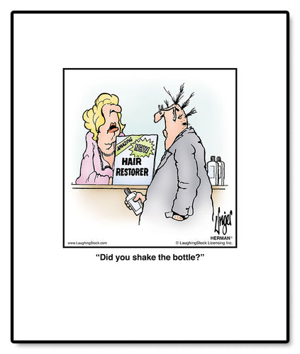 Did you shake the bottle?