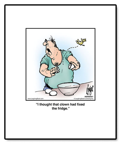 I thought that clown had fixed the ‘.