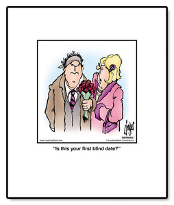 Is this your first blind date?