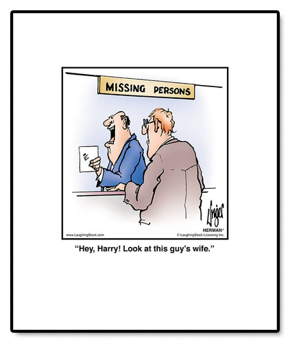 Hey, Harry! Look at this guy’s wife.