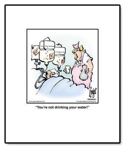 You’re not drinking your water!