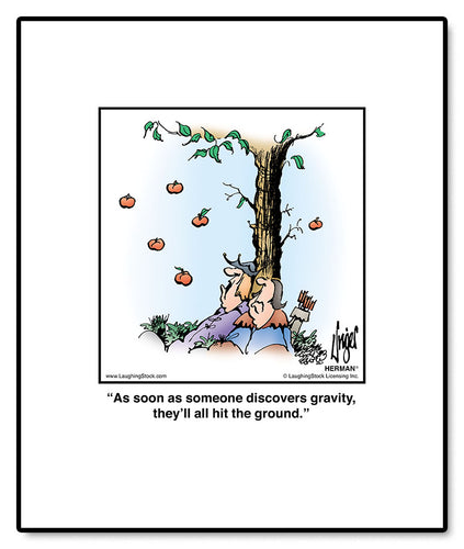 As soon as someone discovers gravity, they’ll all hit the ground.