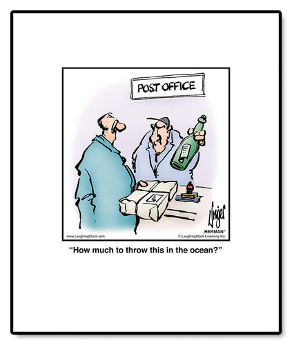 How much to throw this in the ocean?