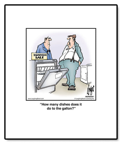 How many dishes does it do to the gallon?