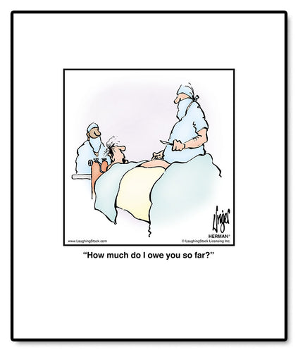 How much do I owe you so far?