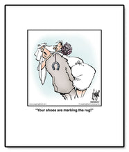 Load image into Gallery viewer, Your shoes are marking the rug!