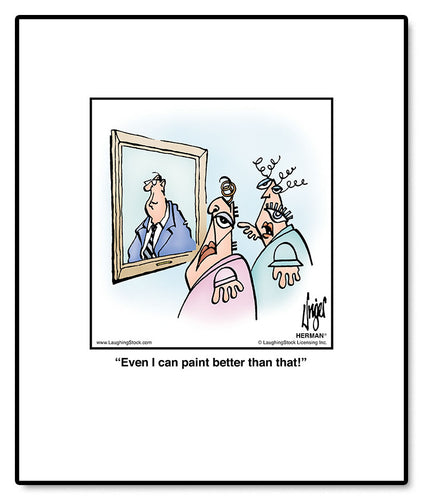 Even I can paint better than that!