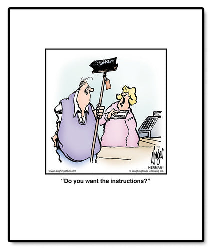 Do you want the book of instructions?