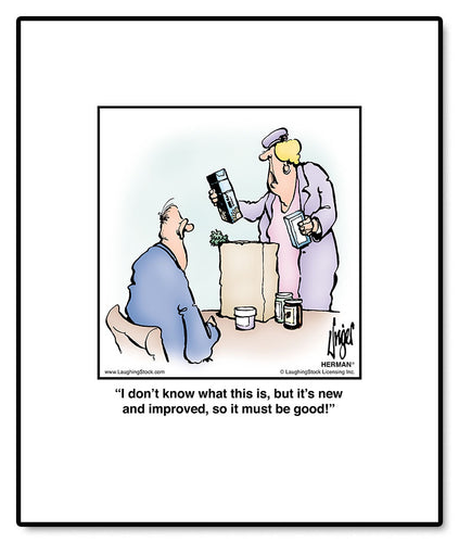 I don’t know what this is, but it’s new and improved, so it must be good!