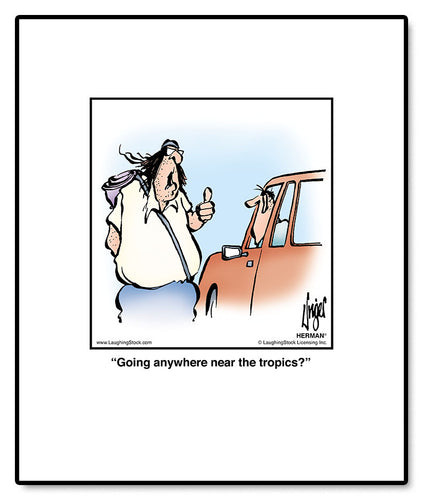 Going anywhere near the tropics?