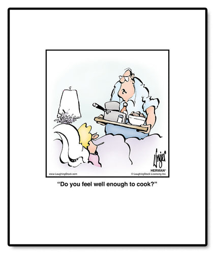 Do you feel well enough to cook?