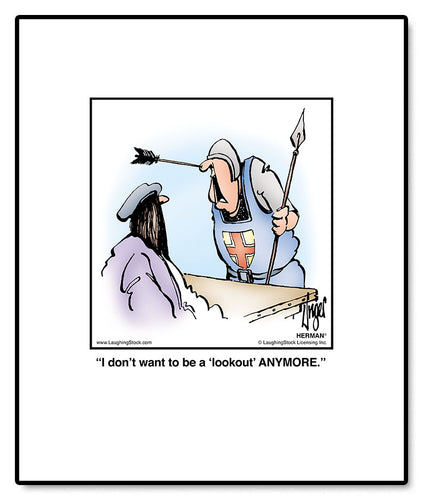 I don’t want to be a ‘lookout’ ANYMORE.