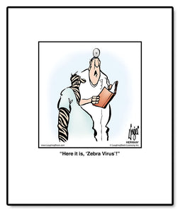 Here it is, ‘Zebra Virus’!