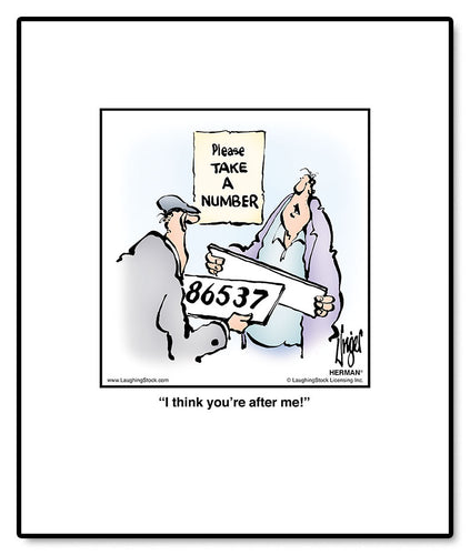 I think you’re after me!