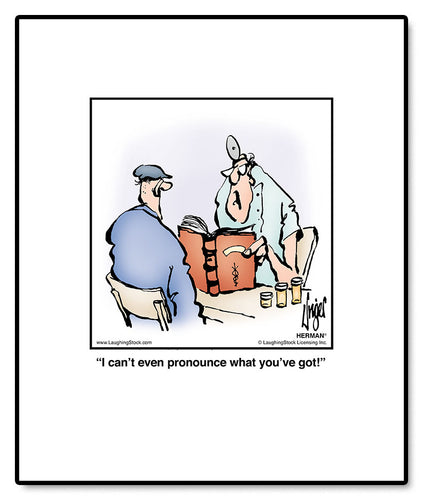 I can’t even pronounce what you’ve got!