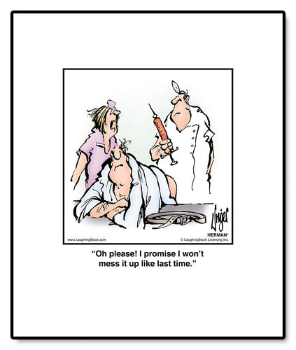 Oh please! I promise I won’t mess it up like last time.