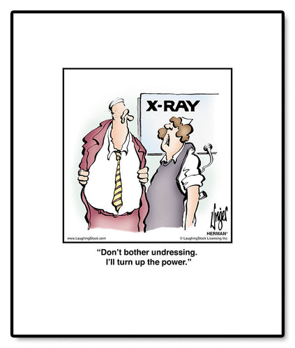 Don’t bother undressing. I’ll turn up the power.