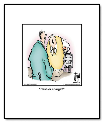 Cash or charge?