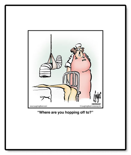 Where are you hopping off to?