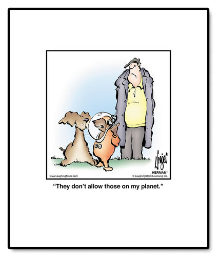 They don’t allow those on my planet.