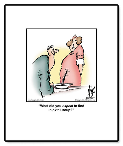 What did you expect to ﬁnd in oxtail soup?