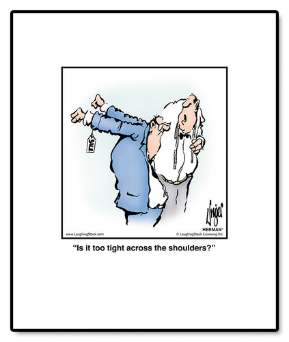 Is it too tight across the shoulders?