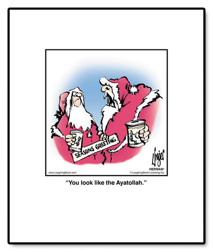 You look like the Ayatollah.