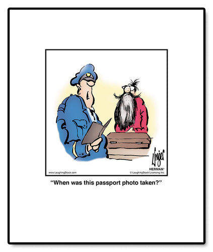 When was this passport photo taken?