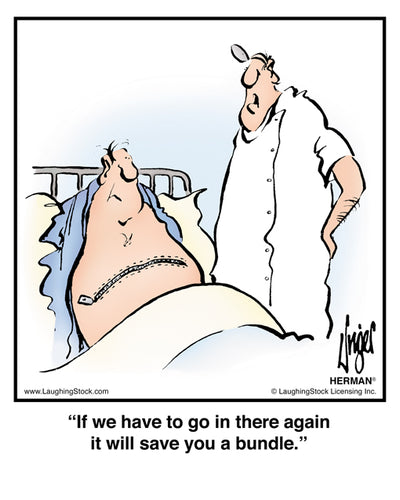 If we have to go in there again it will save you a bundle.