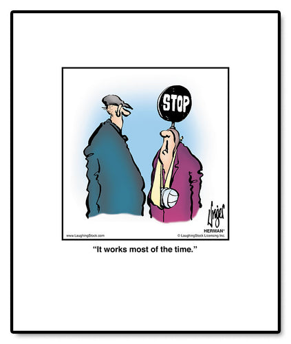 It works most of the time.