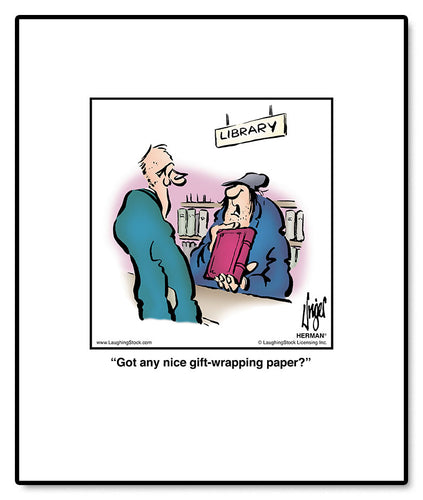 Got any nice gift-wrapping paper?