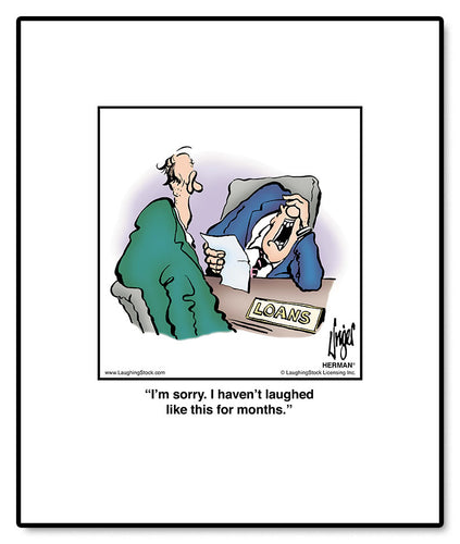 I’m sorry. I haven’t laughed like this for months.