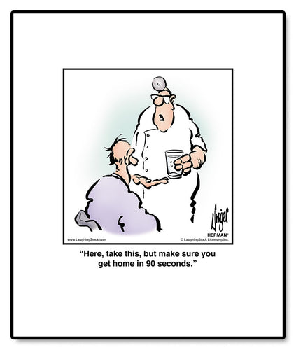 Here, take this, but make sure you get home in 90 seconds.