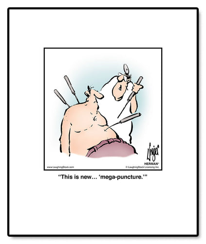 This is new… ‘mega-puncture.’