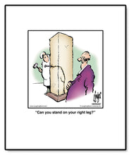 Load image into Gallery viewer, Can you stand on your right leg?