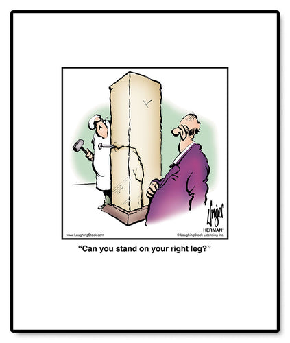 Can you stand on your right leg?