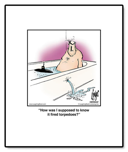 How was I supposed to know it fired torpedoes?